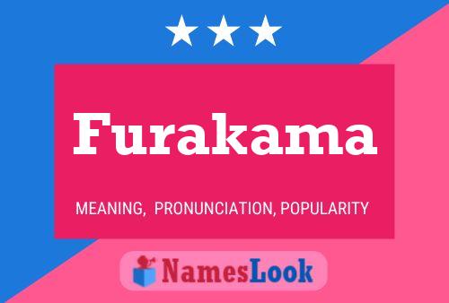 Furakama Name Poster