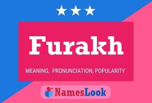 Furakh Name Poster