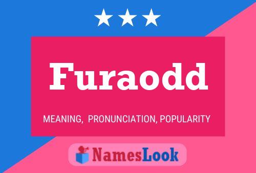 Furaodd Name Poster