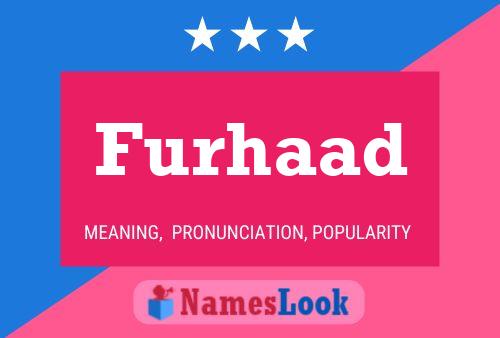 Furhaad Name Poster