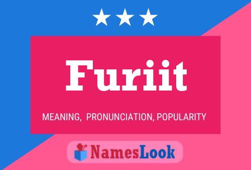 Furiit Name Poster