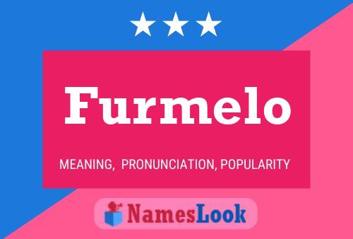 Furmelo Name Poster