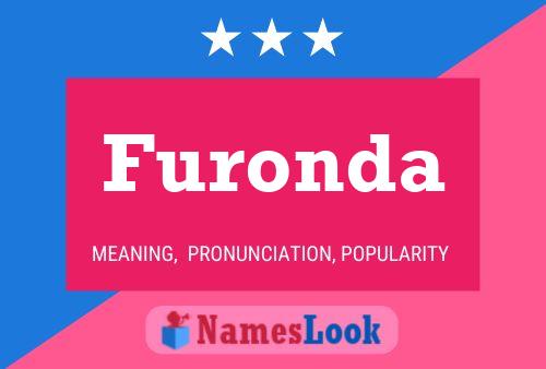 Furonda Name Poster