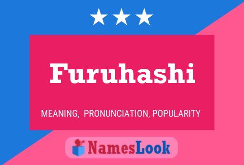 Furuhashi Name Poster