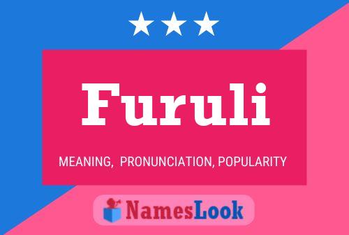 Furuli Name Poster