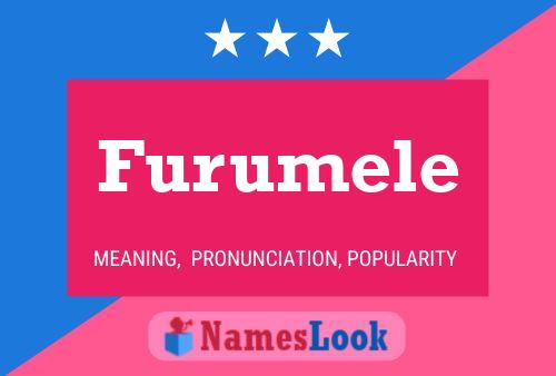 Furumele Name Poster