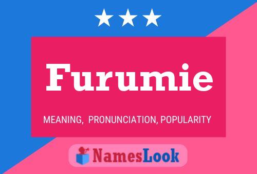 Furumie Name Poster