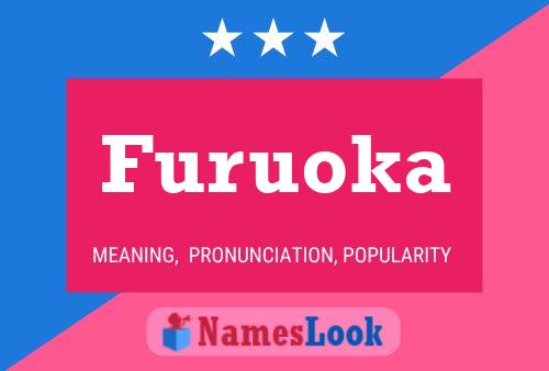 Furuoka Name Poster