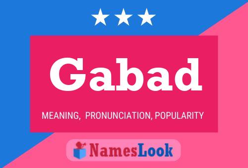 Gabad Name Poster