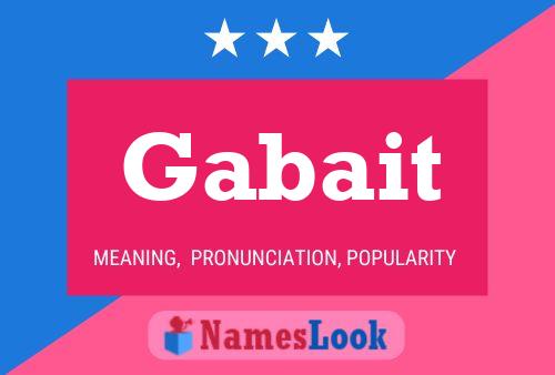 Gabait Name Poster