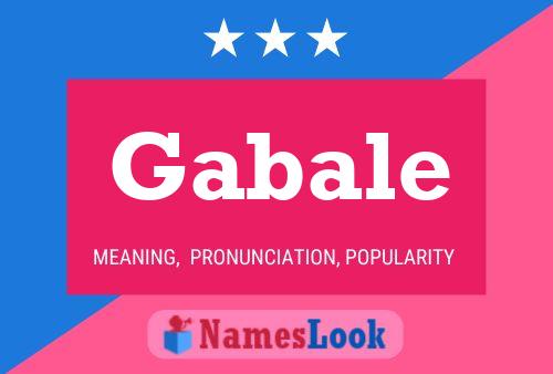 Gabale Name Poster