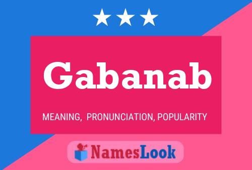 Gabanab Name Poster