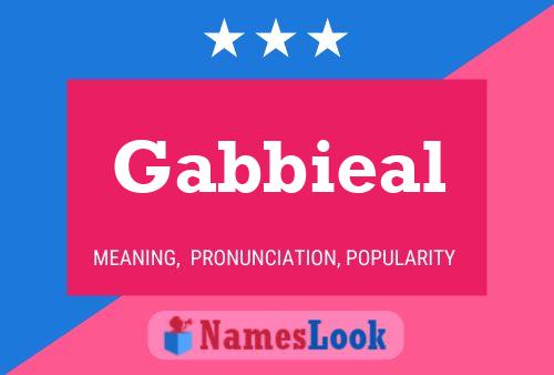 Gabbieal Name Poster