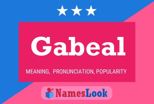 Gabeal Name Poster