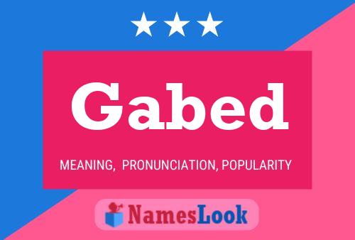 Gabed Name Poster