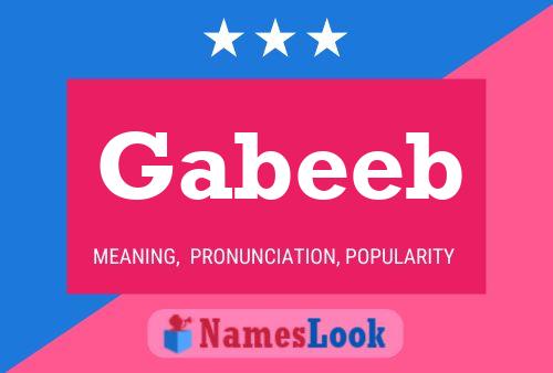 Gabeeb Name Poster