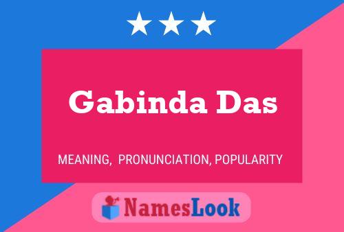 Gabinda Das Name Poster