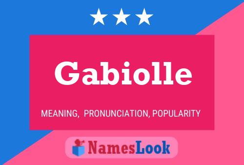 Gabiolle Name Poster