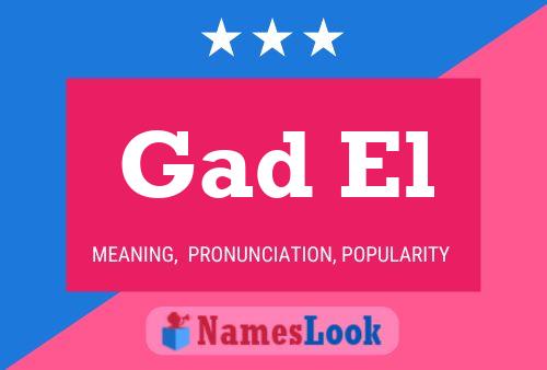 Gad El Name Poster