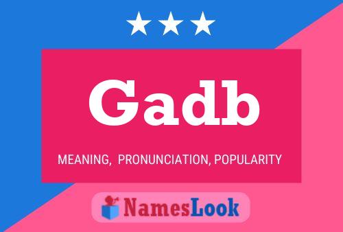 Gadb Name Poster