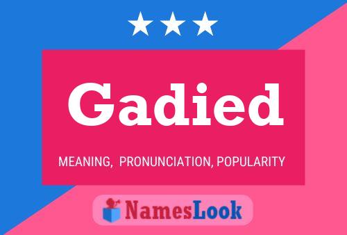 Gadied Name Poster