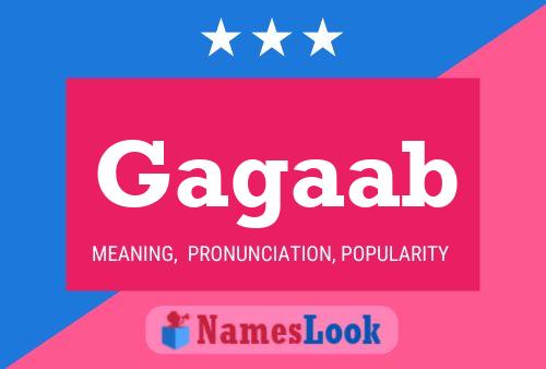 Gagaab Name Poster