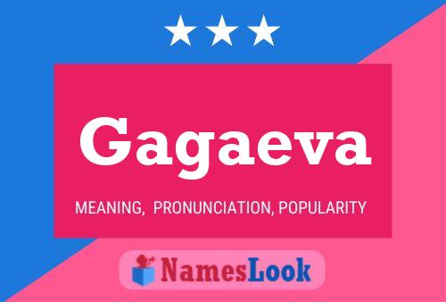 Gagaeva Name Poster