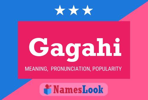 Gagahi Name Poster