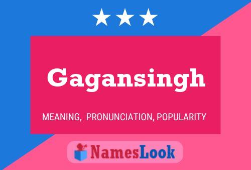 Gagansingh Name Poster