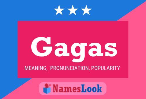 Gagas Name Poster