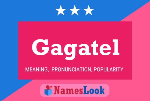 Gagatel Name Poster