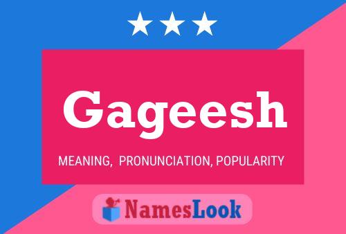 Gageesh Name Poster