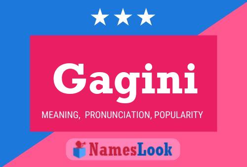 Gagini Name Poster