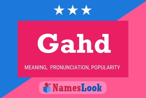 Gahd Name Poster