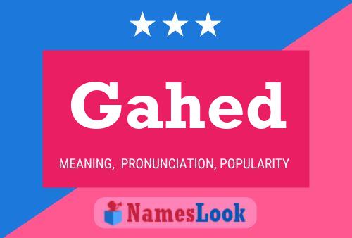 Gahed Name Poster