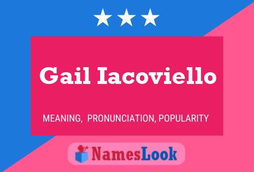 Gail Iacoviello Name Poster