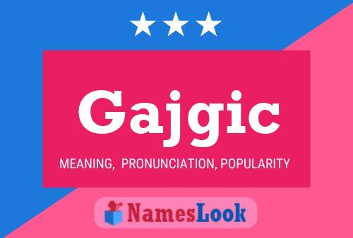 Gajgic Name Poster