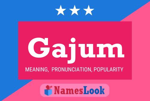 Gajum Name Poster