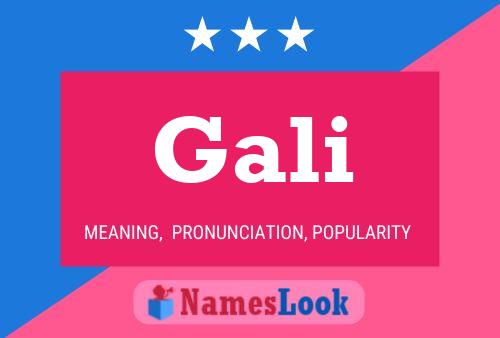 Gali Name Poster