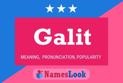 Galit Name Poster