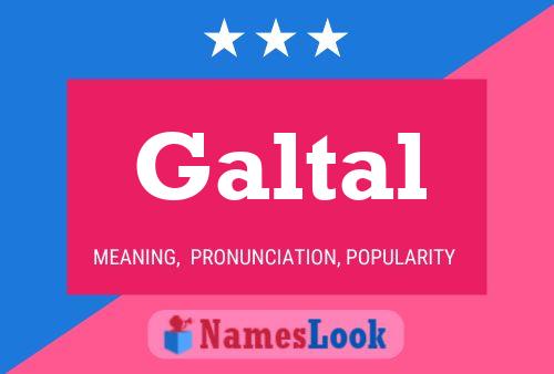 Galtal Name Poster