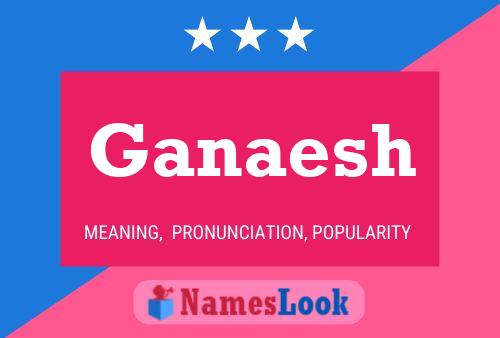 Ganaesh Name Poster