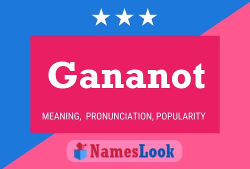 Gananot Name Poster