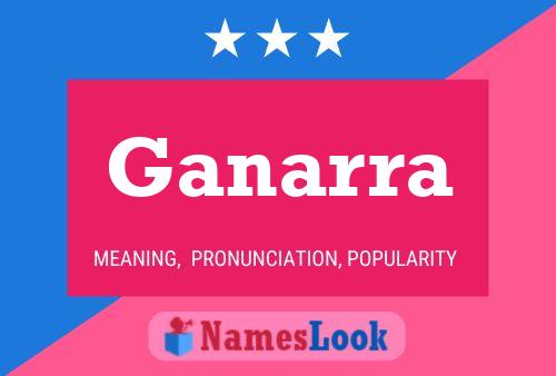 Ganarra Name Poster