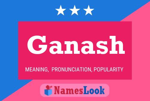 Ganash Name Poster