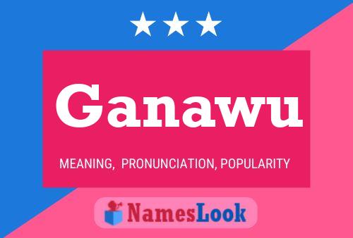 Ganawu Name Poster