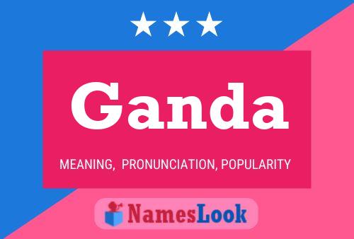 Ganda Name Poster