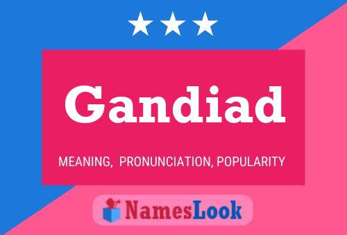 Gandiad Name Poster