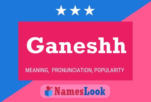 Ganeshh Name Poster