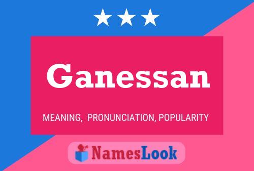 Ganessan Name Poster